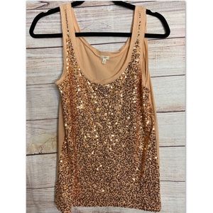Jcrew Sparkle Tank Small
